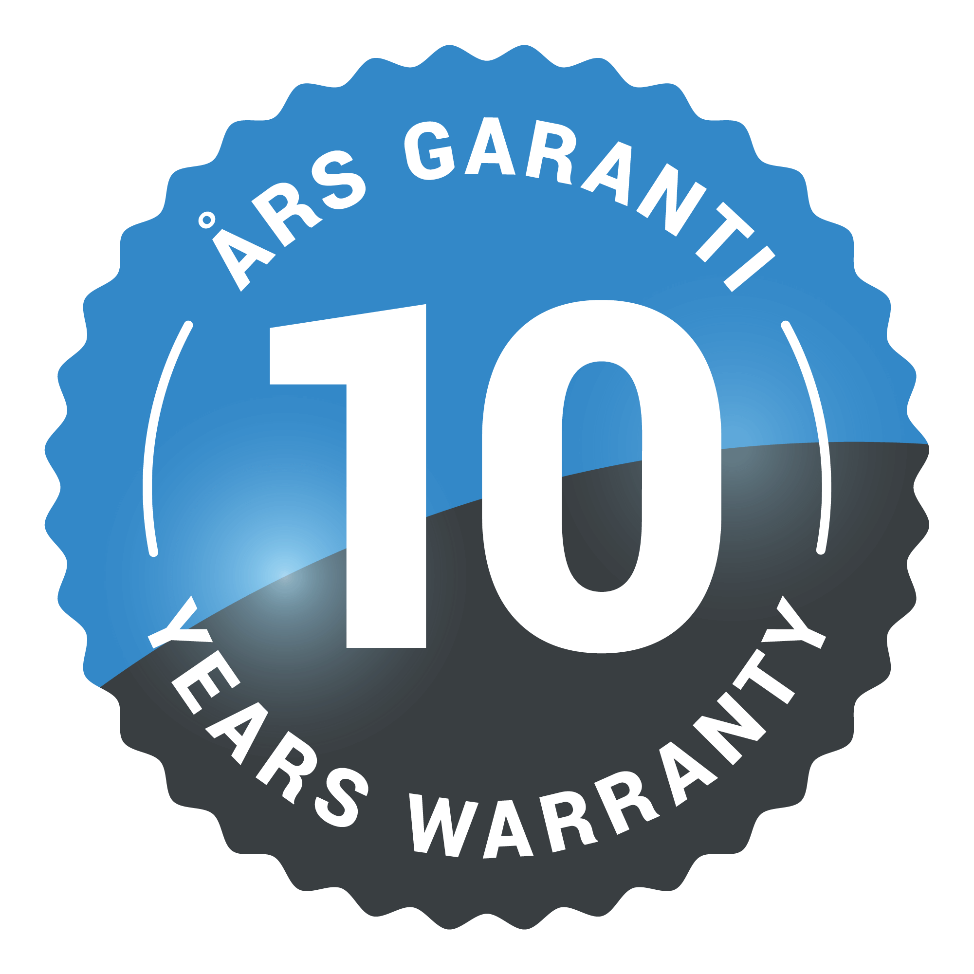 10 års garanti